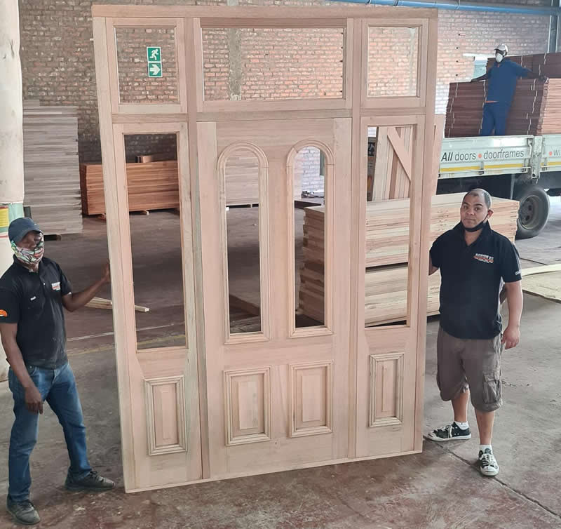 Custom Wooden Front Door